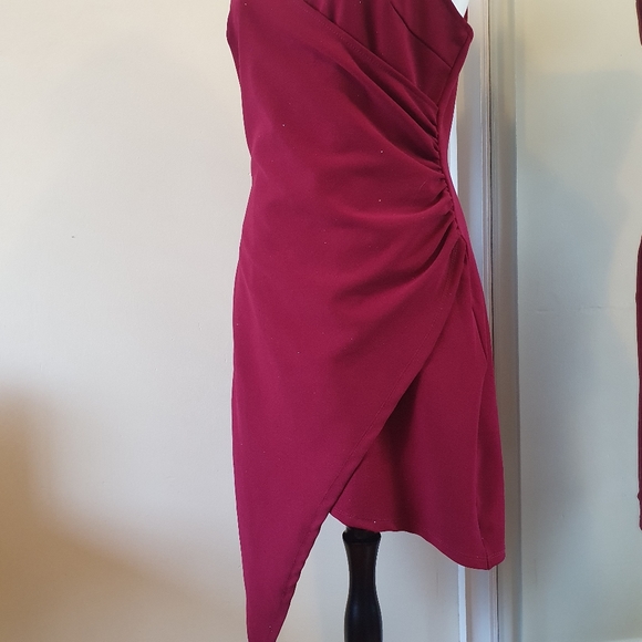 Alive Girl Burgandy Dress 🔥 Size 12 - Picture 5 of 8